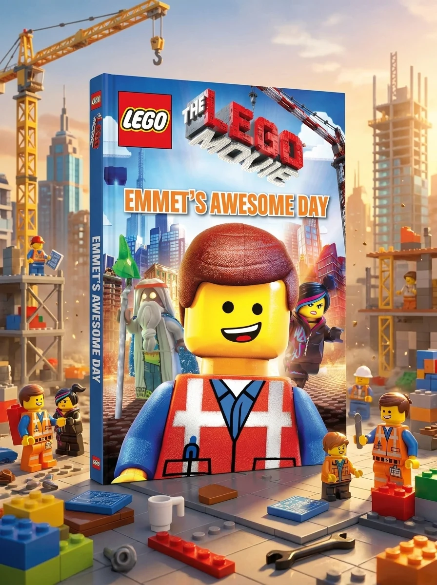 Lego Movie. Emmet's Awesome Day — Анна Холмс, обкладинка
