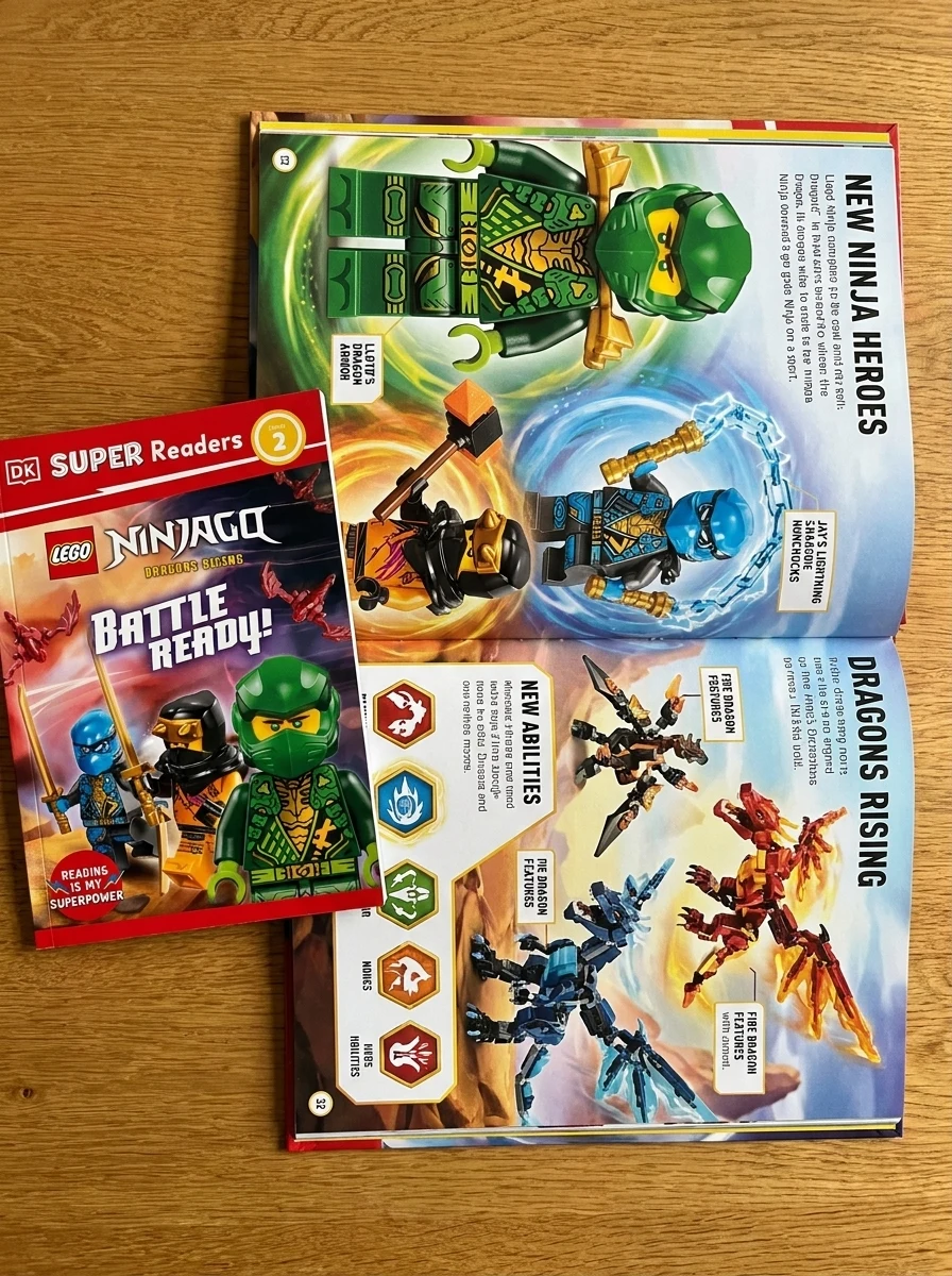 LEGO NINJAGO. Dragons Rising. Battle Ready! — Комікси та манґи