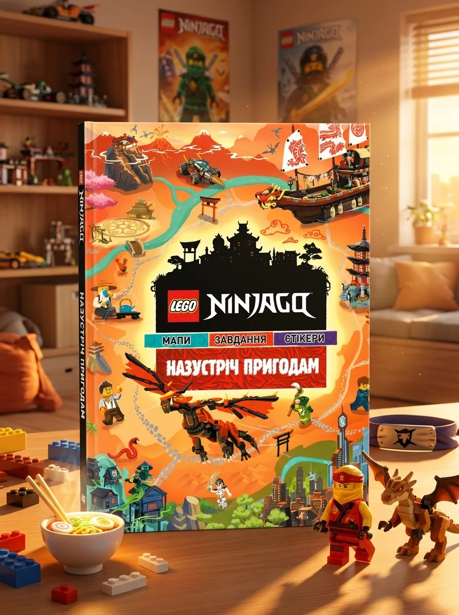 LEGO Ninjago Назустріч пригодам — Дитяча література