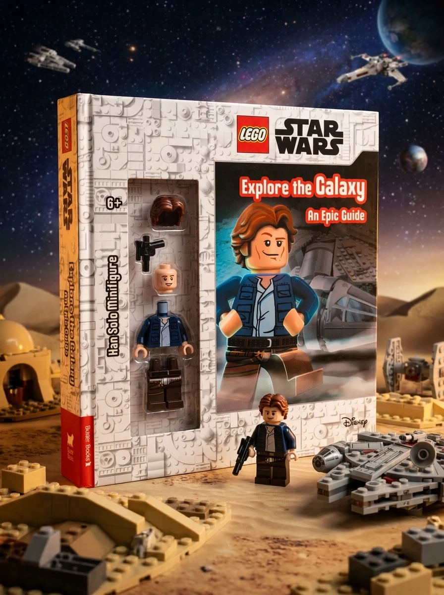 LEGO® Star Wars™: Explore the Galaxy: An Epic Guide (with Han Solo minifigure) — фото 2