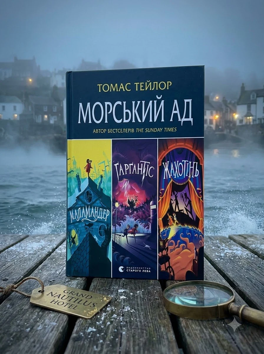 Легенди морського аду. Комплект з 3-х книг - Томас Тейлор, обкладинка