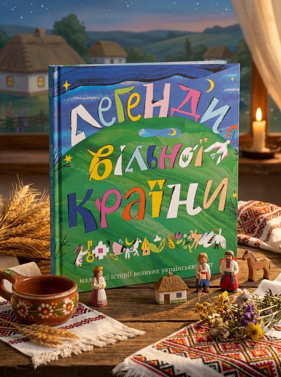 Легенди вільної країни — Анна Дьоміна, обкладинка