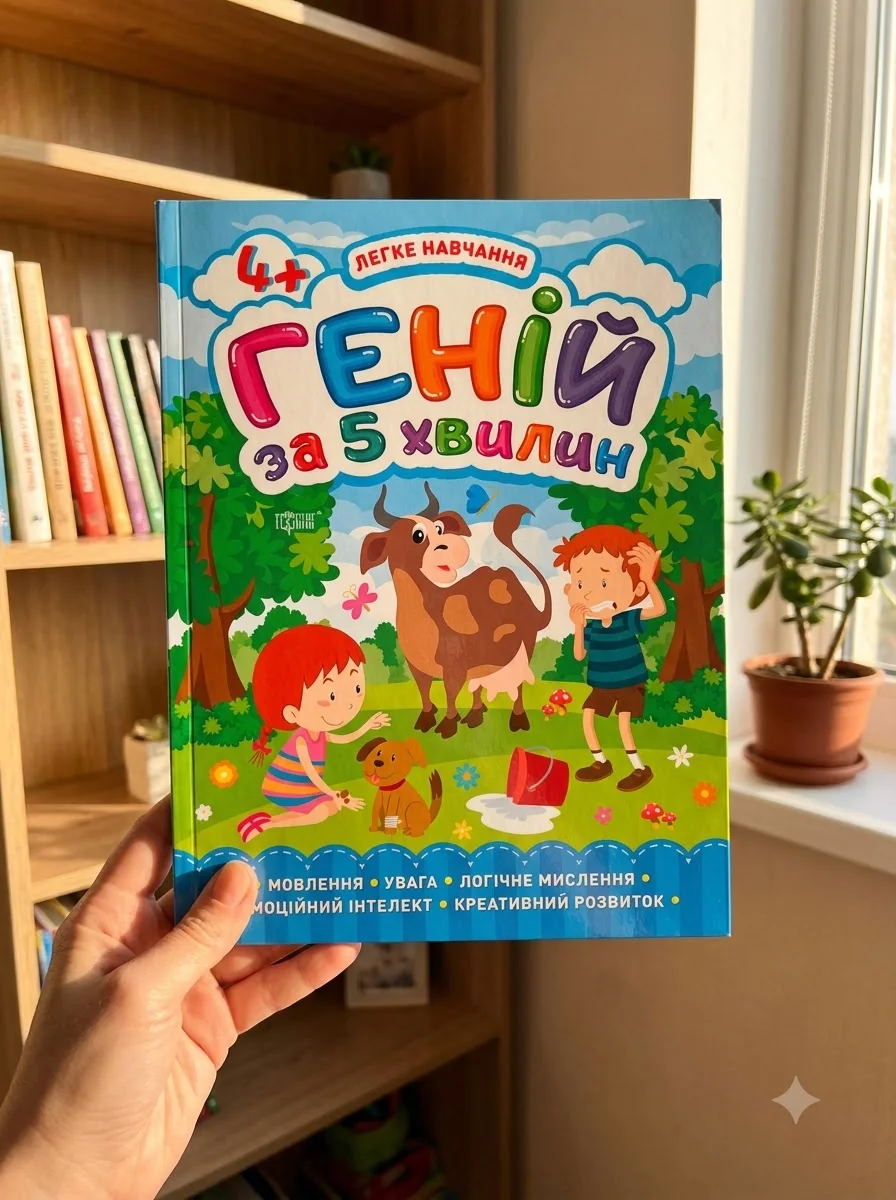 Легке навчання. Геній за 5 хвилин 4+ — Наука та психологія