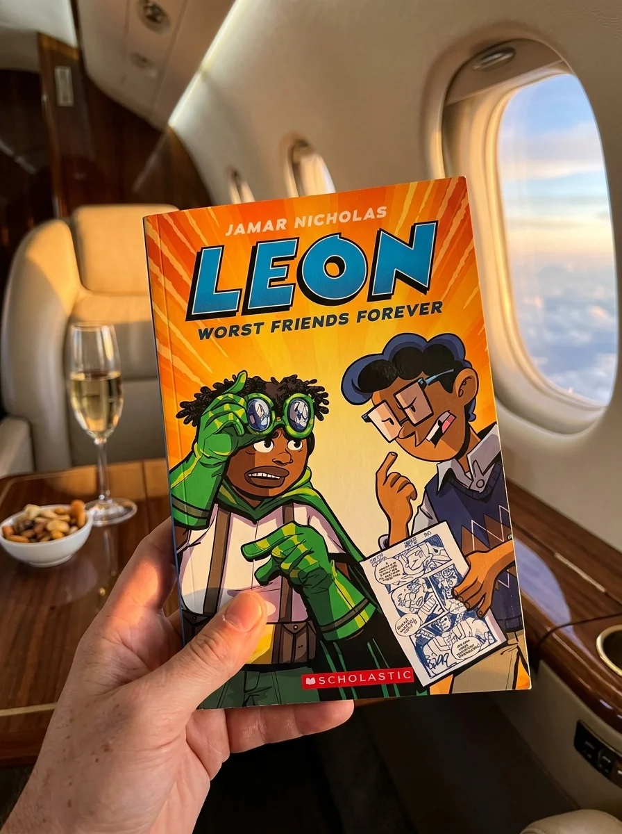 Leon: Worst Friends Forever (Leon the Extraordinary #2) — Jamar Nicholas, обкладинка