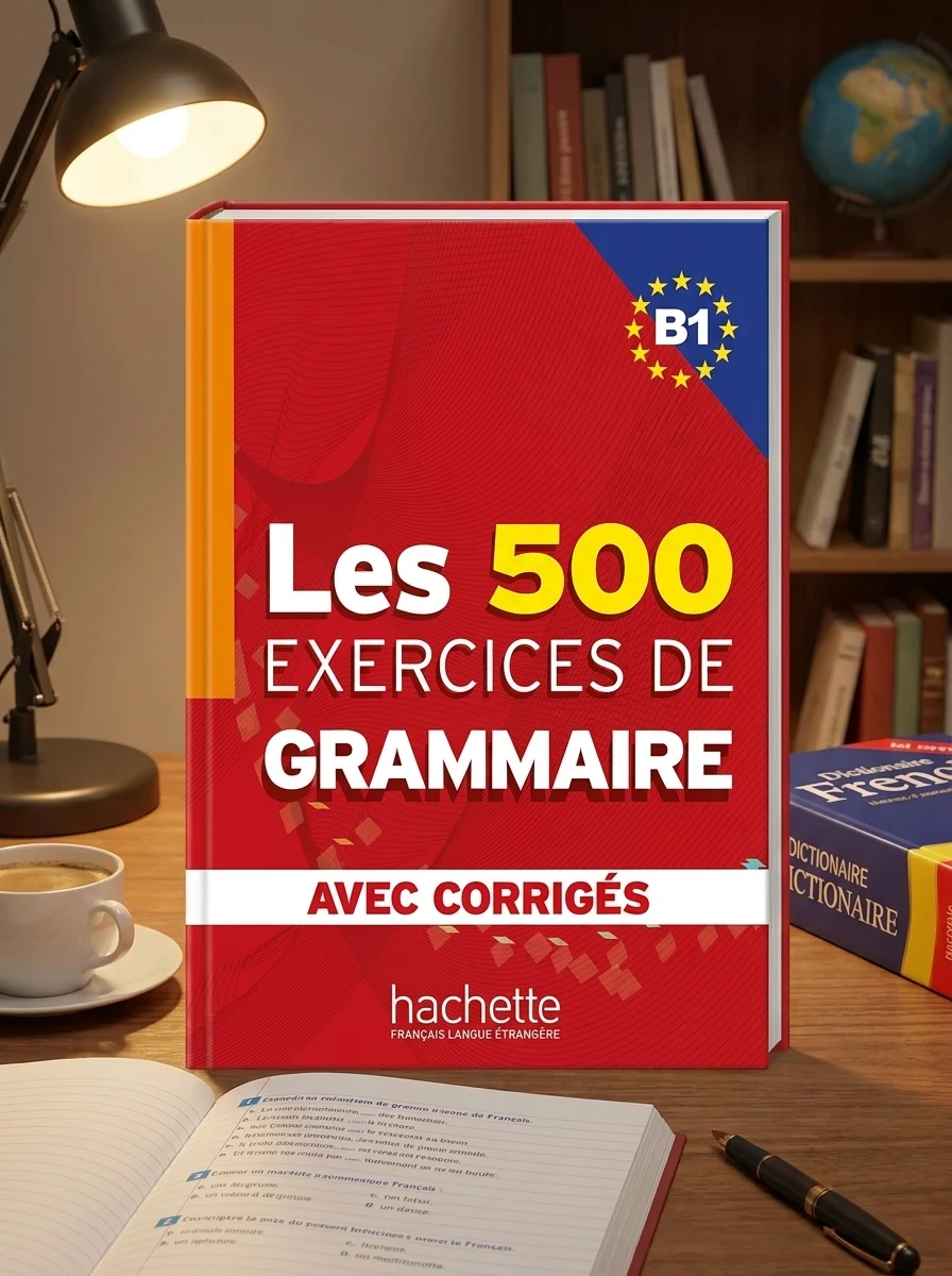 Les 500 Exercices de Grammaire Livre de l'eleve B1 + corriges — Вивчення мов