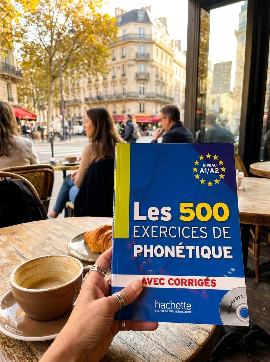 Les 500 Exercices Phone'tique A1/A2 + CD audio — Домінік Абрі, обкладинка