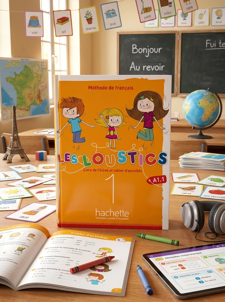 Les Loustics 1. Niveau A1.1 Livre de l'eleve + Cahier d'activites — Вивчення мов