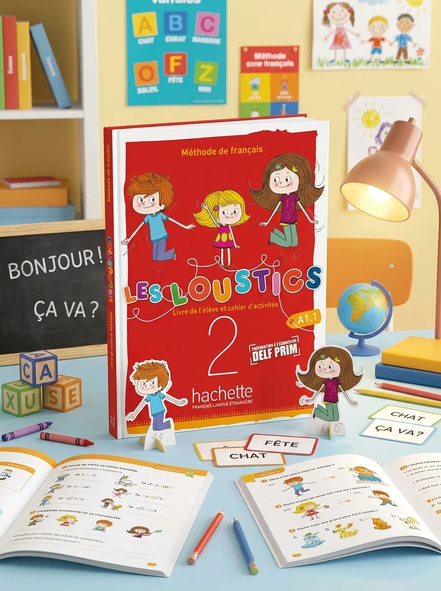 Les Loustics 2. Niveau A1.1. Livre de l'eleve + Cahier d'activites — Вивчення мов