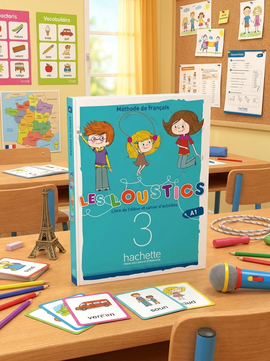 Les Loustics 3. Niveau A1. Livre de l'eleve + Cahier d'activites — Вивчення мов