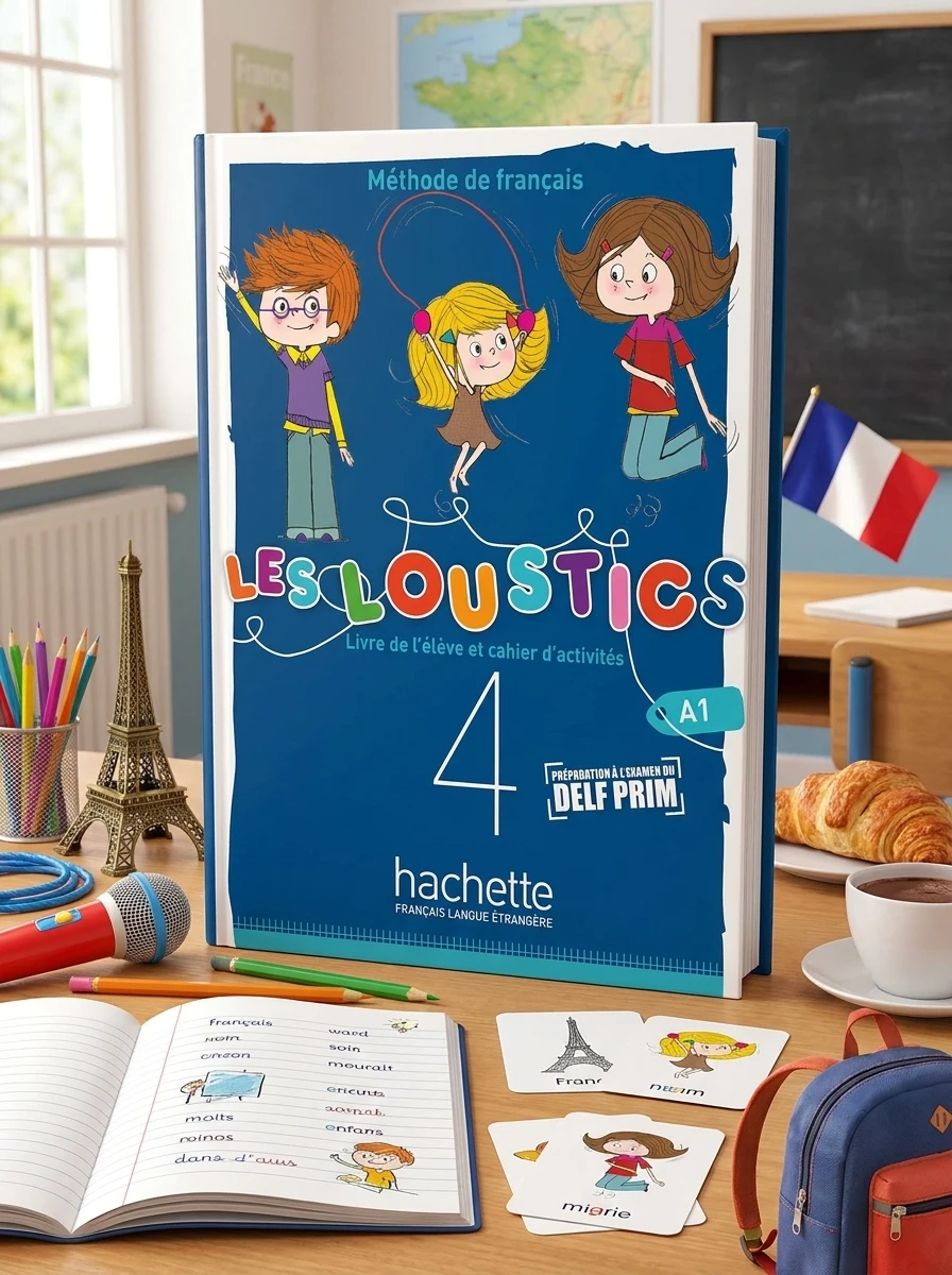 Les Loustics 4. Niveau A1. Livre de l'eleve + Cahier d'activites — Вивчення мов