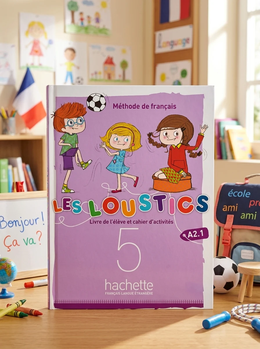 Les Loustics 5. Niveau A2.1. Livre de l'eleve + Cahier d'activites — Вивчення мов