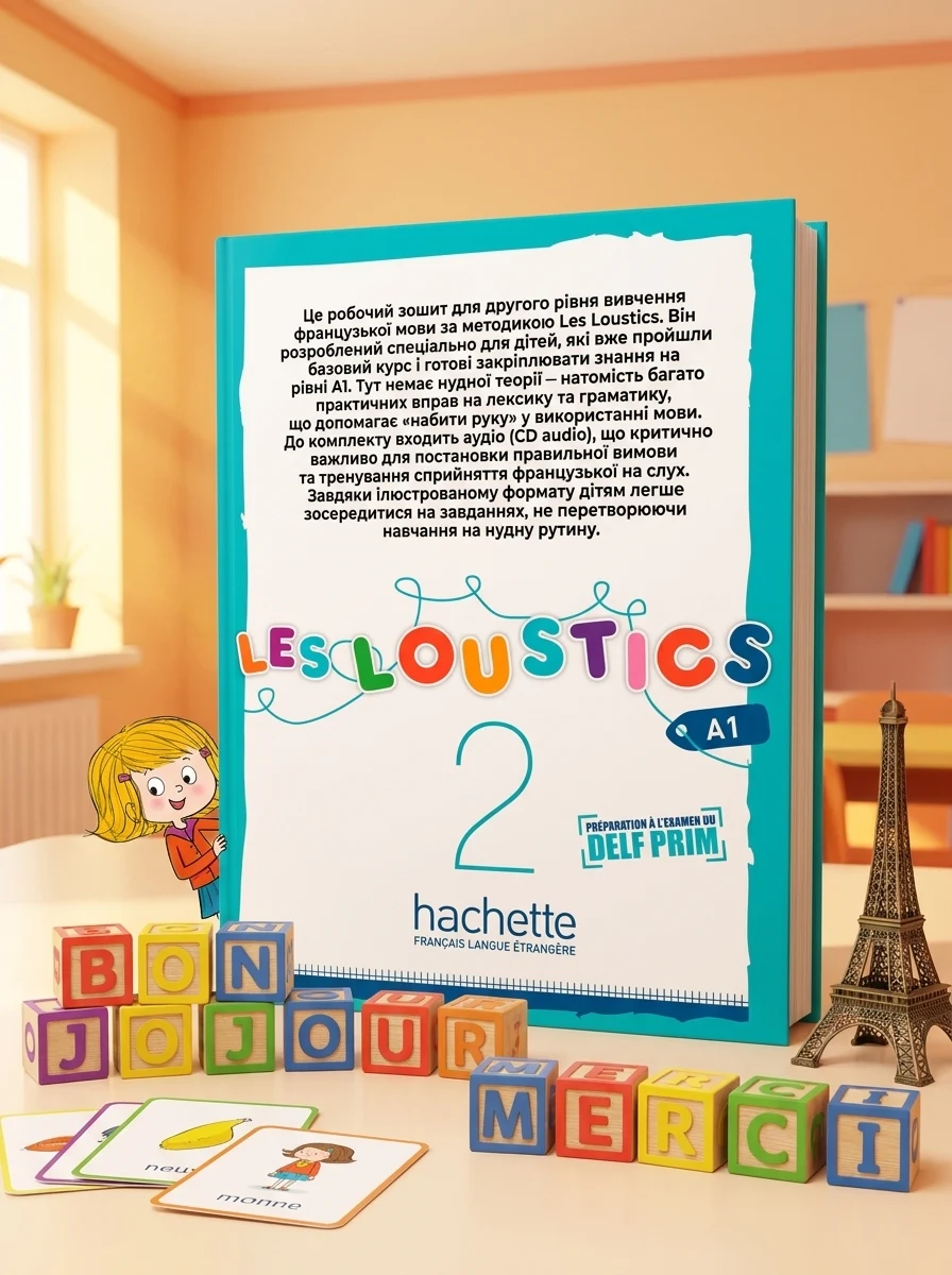 Les Loustics. Niveau 2. Cahier d'activites A1 + CD audio — Вивчення мов