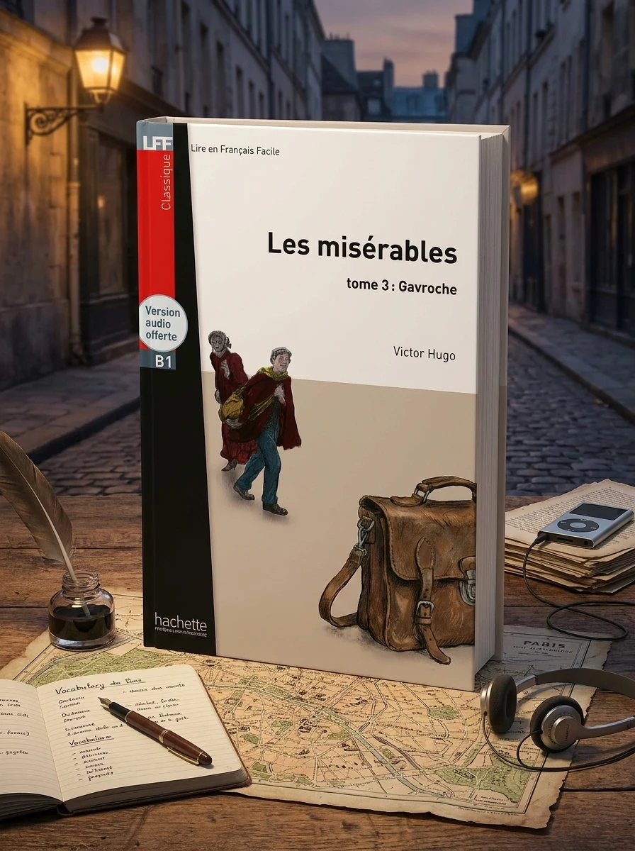 Les Miserables (B1 ), tome 3 + CD audio MP3 — Вивчення мов
