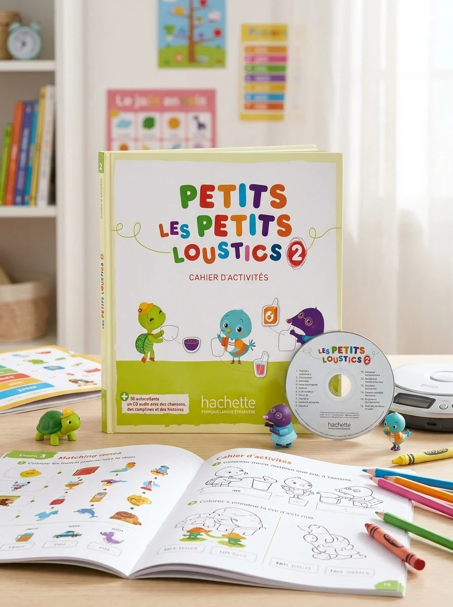 Les Petits Loustics 2 Cahier d'activites + CD audio — Вивчення мов