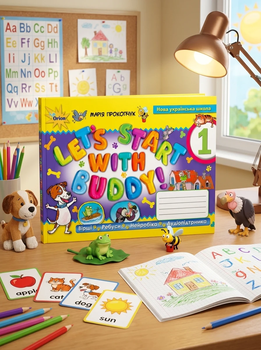 Let`s start with Buddy! 1 клас — Вивчення мов