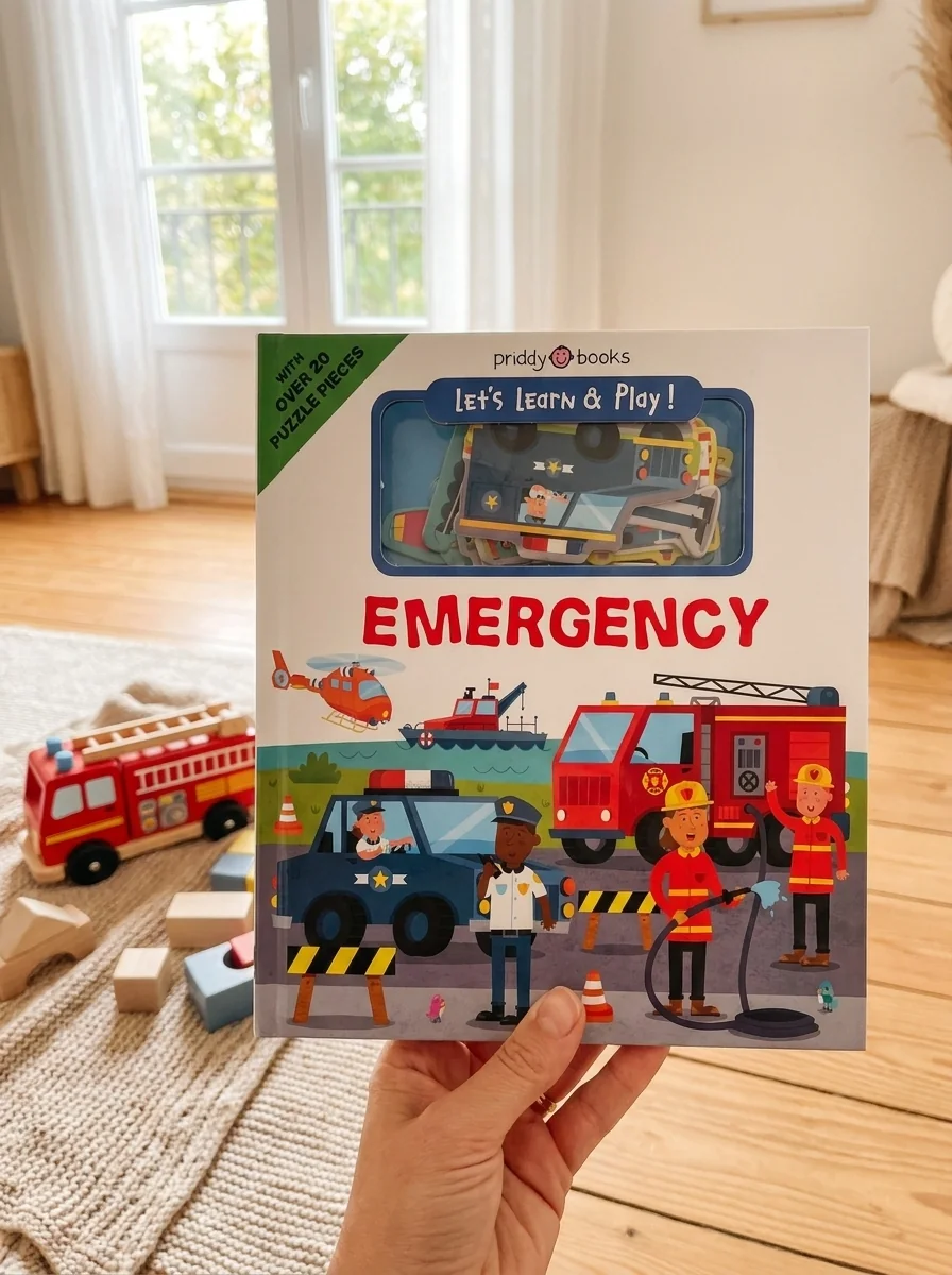 Let's Learn & Play! Emergency — Роджер Прідді, обкладинка