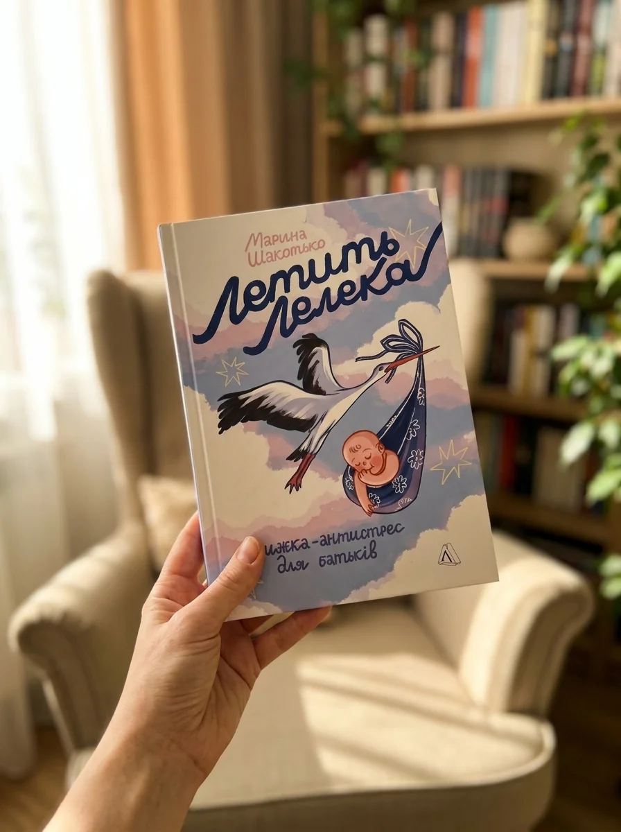Летить лелека. Книжка-антистрес для батьків — фото 2