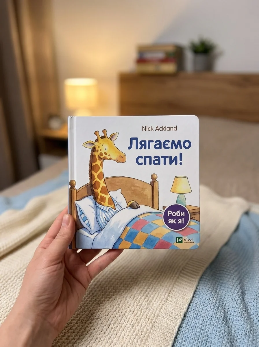 Лягаємо спати! — Розвивальні книги