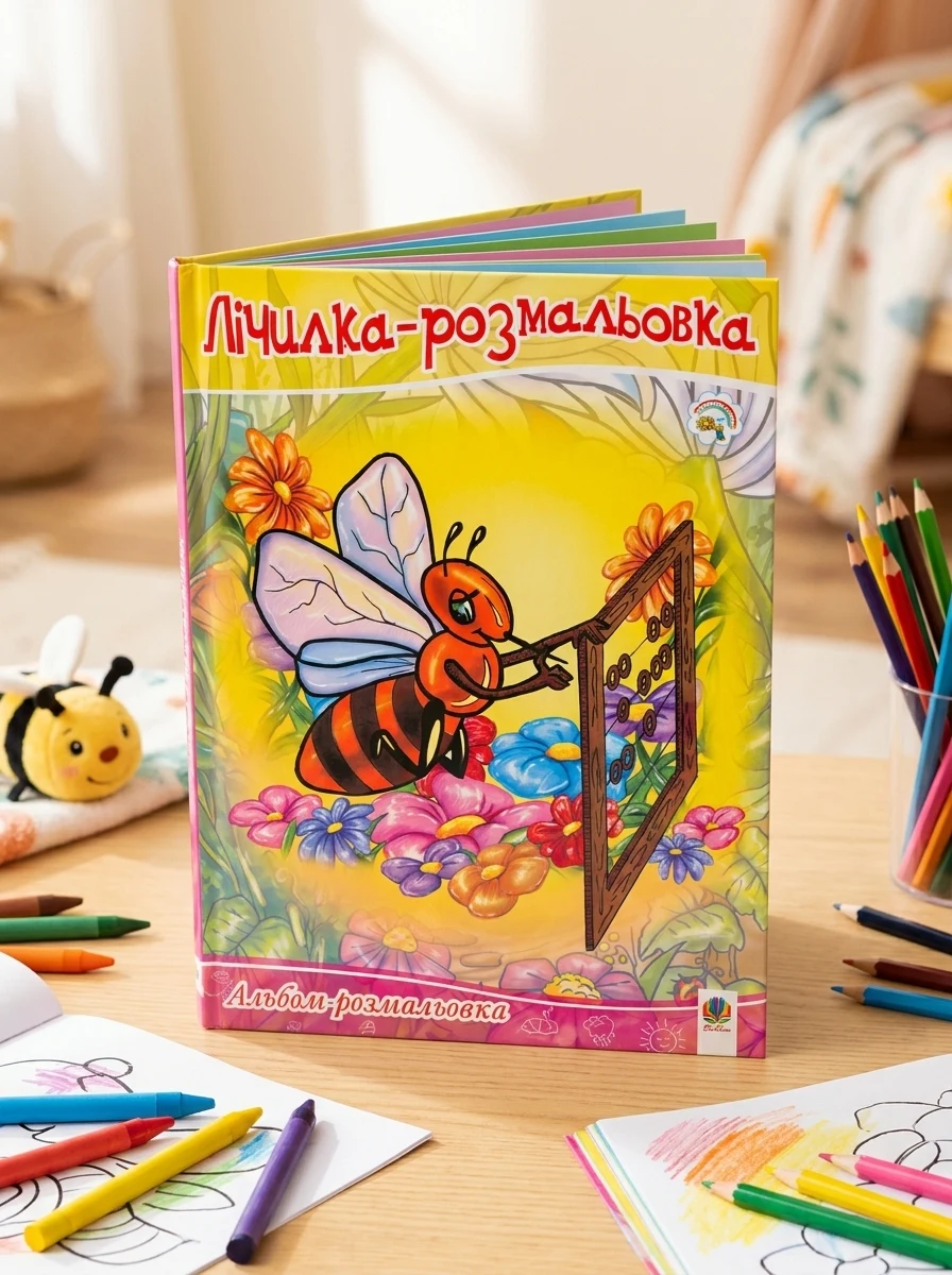 Лічилка-розмальовка — Дитяча література