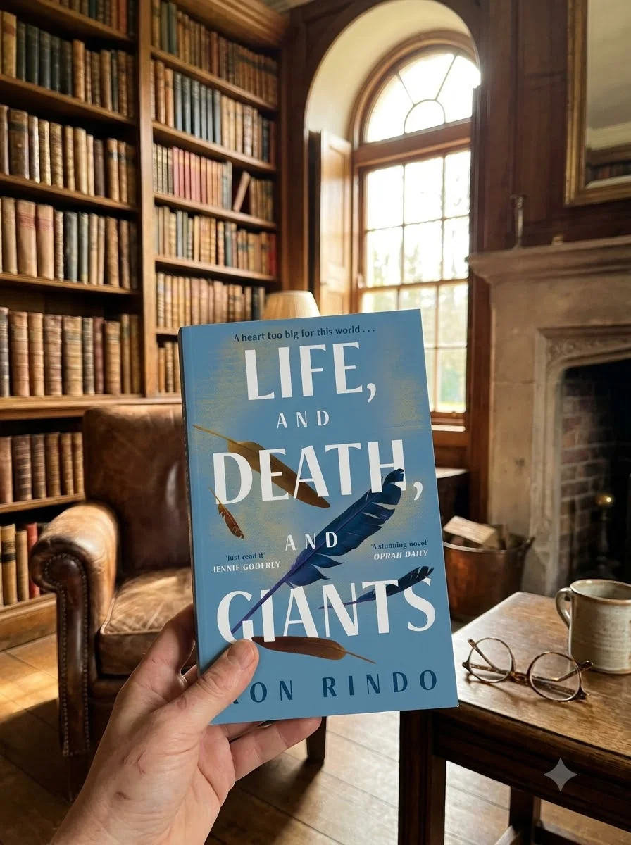 Life, and Death, and Giants — Рон Ріндо, обкладинка
