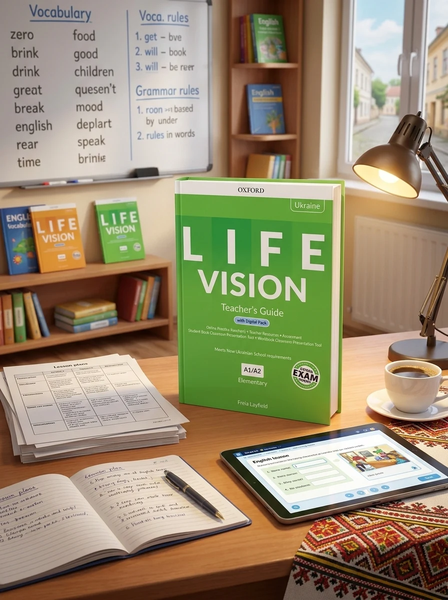 Life Vision Elementary A1-A2 Teacher's Guide with Digital Pack (Edition for Ukraine) — Вивчення мов