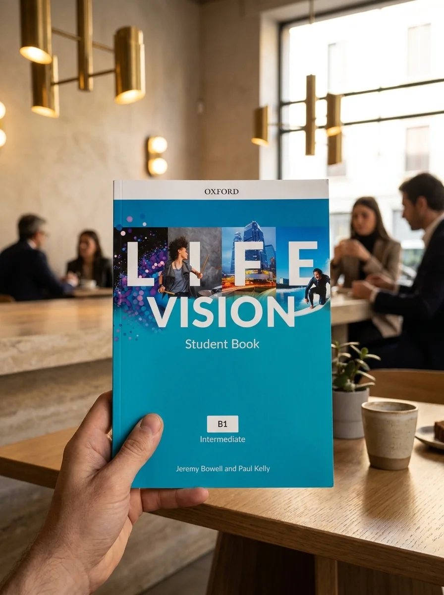 Life Vision Intermediate B1 Student's Book with e-Book (Edition for Ukraine) — Джеремі Бовелл, обкладинка