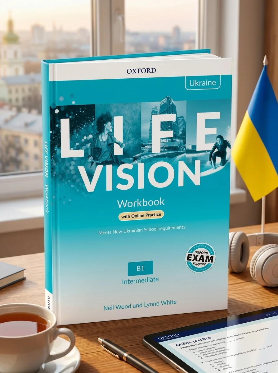 Life Vision Intermediate B1 Workbook with Online Practice (Edition for Ukraine) — Вивчення мов