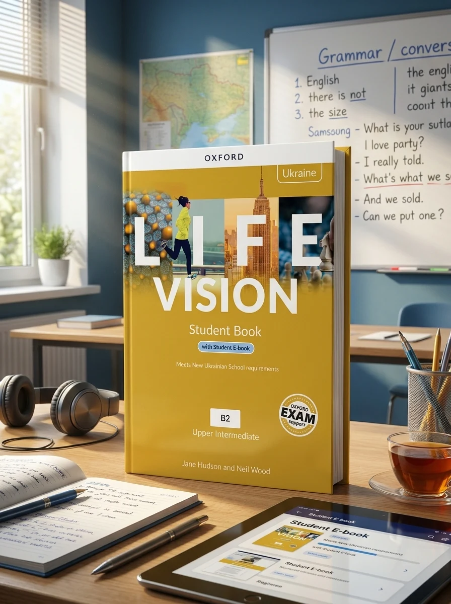 Life Vision Upper-Intermediate B2 Student's Book with e-Book (Edition for Ukraine) — Вивчення мов