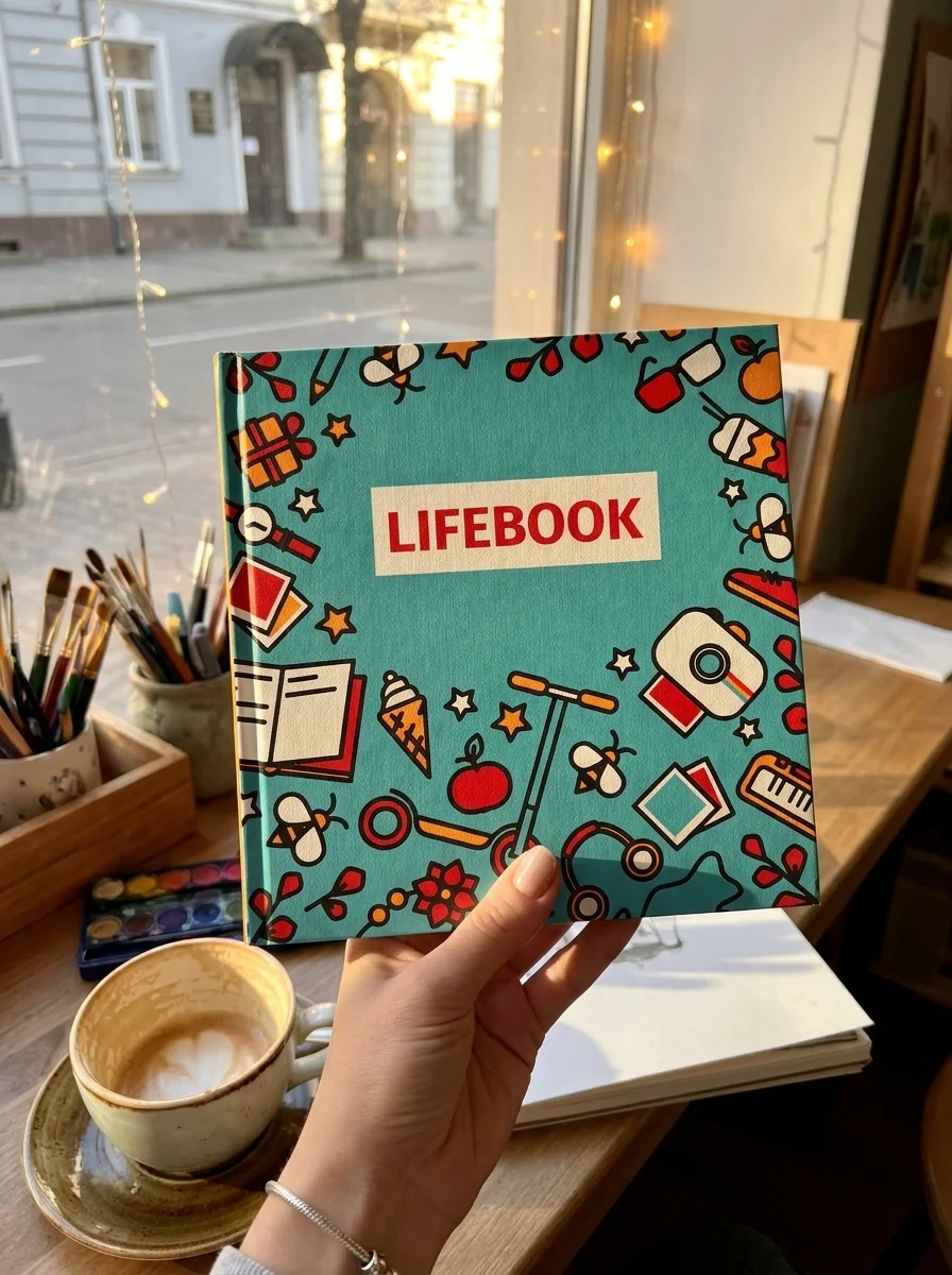 Lifebook. Класнюча дівчинка — Заднепровська А., обкладинка