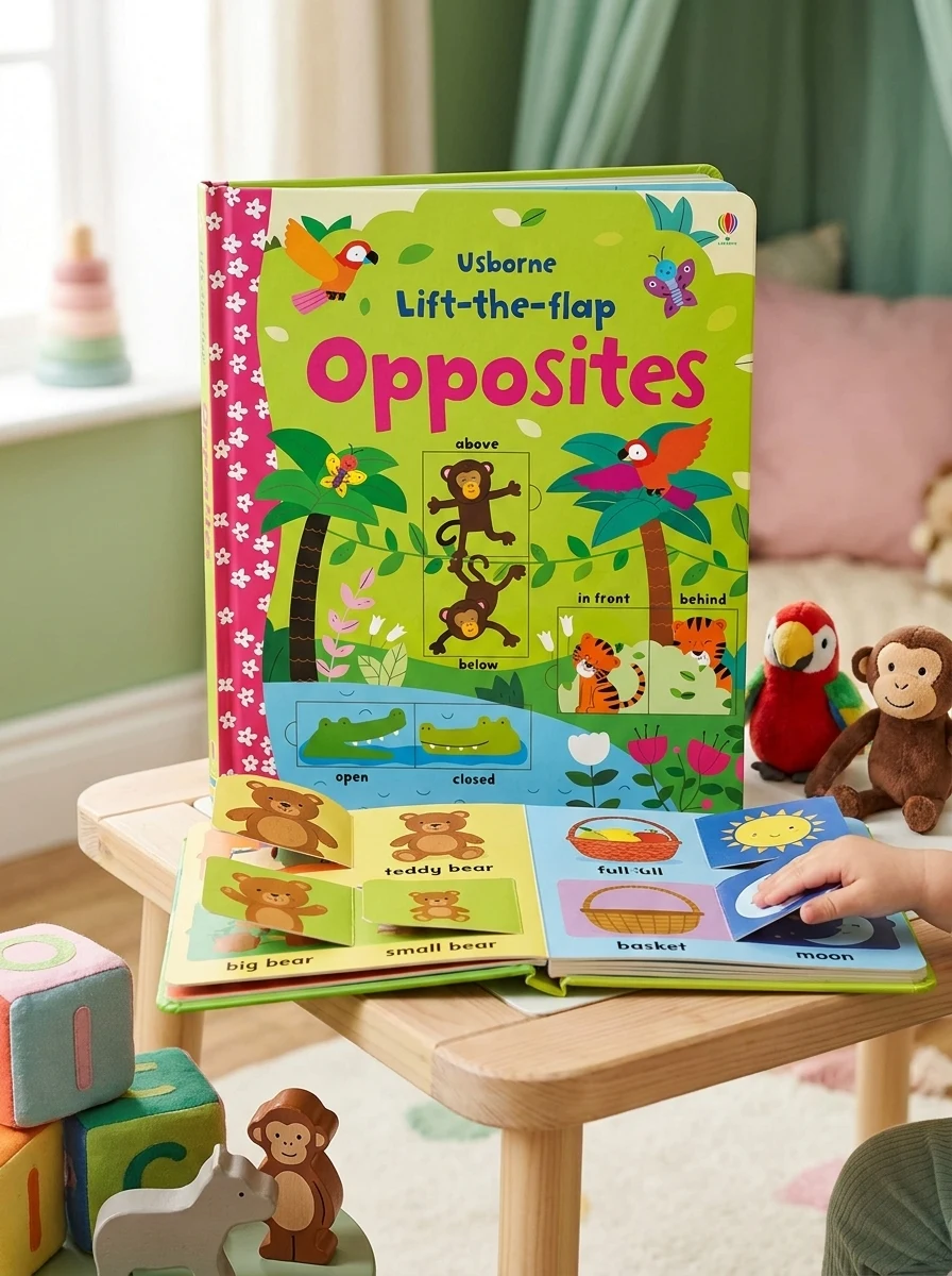 Lift-the-flap Opposites — Дитяча література
