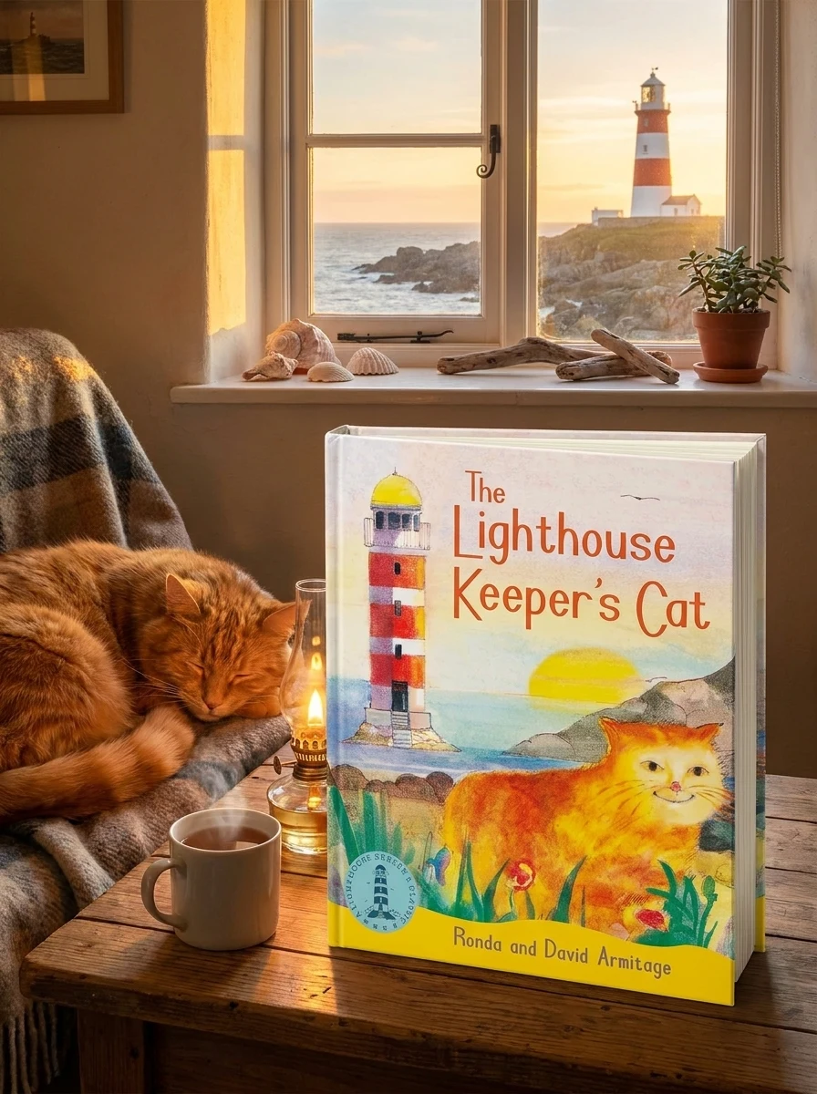 Lighthouse Keeper's Cat — Ронда Армітаж, обкладинка