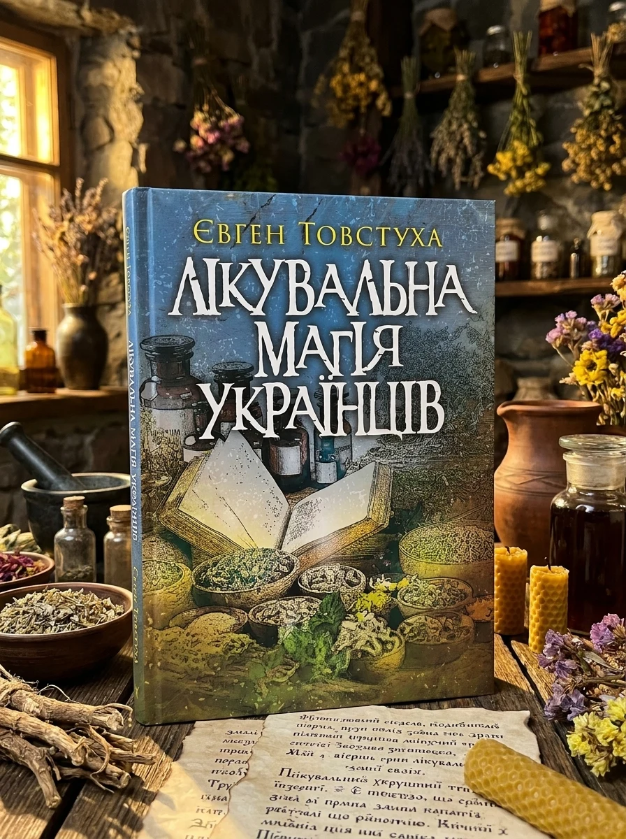 Лікувальна магія українців — Євген Товстуха, обкладинка