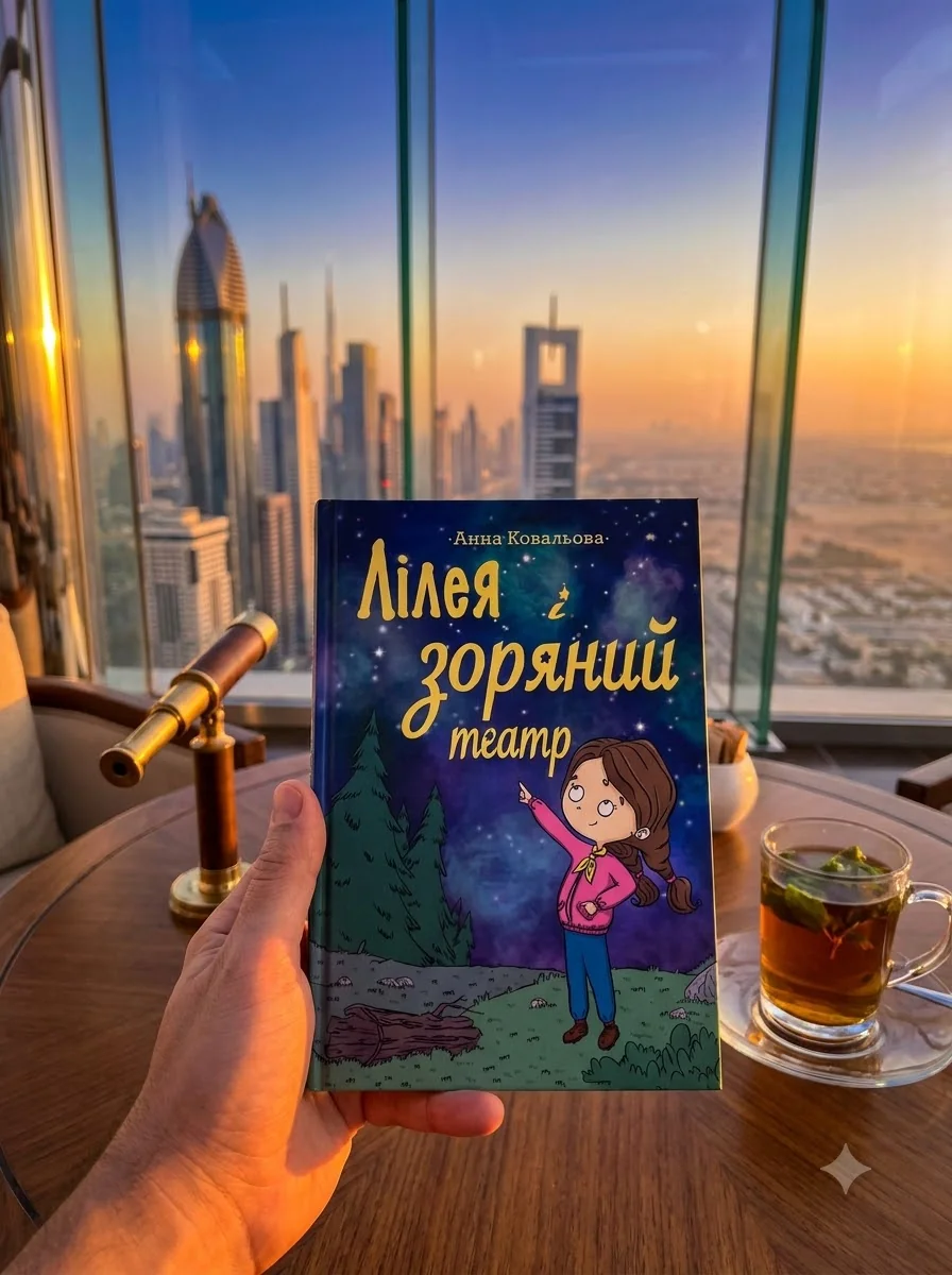 Лілея та зоряний театр — Ковальова Анна, обкладинка
