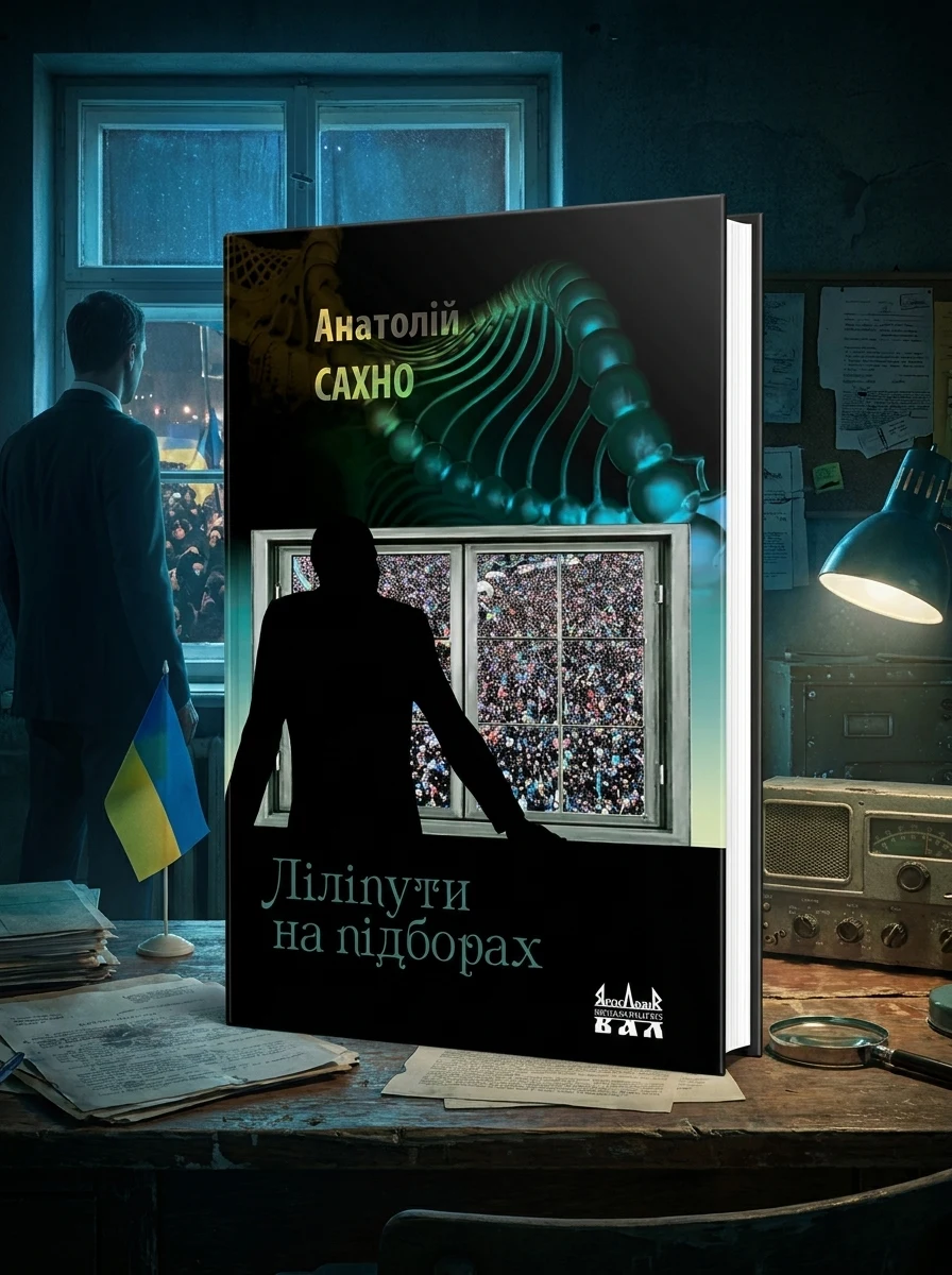 Ліліпути на підборах — Анатолій Сахно, обкладинка