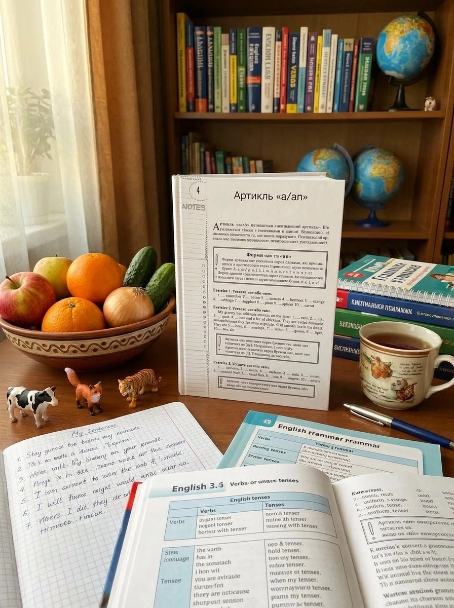 Лінгвотренажер English. Комплект з 4 зошитів — Юлія Гурікова, обкладинка