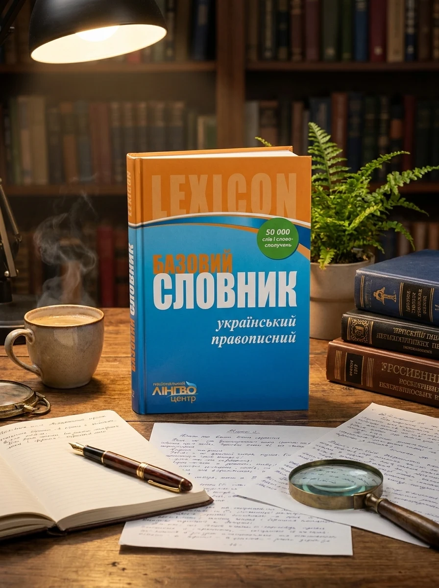 ЛІНГВОцентр. СЛОВНИК базовий. Український правопис (50 000) — Вивчення мов