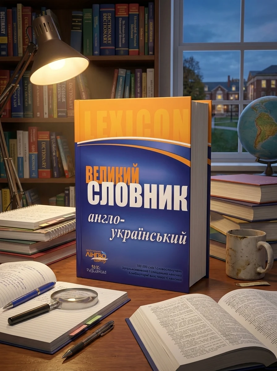 ЛІНГВОцентр. СЛОВНИК великий. Англо-український (100 000), — Вивчення мов