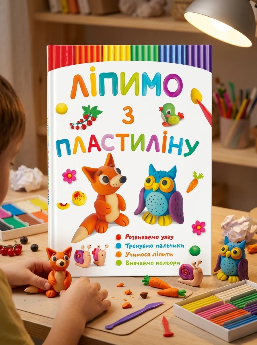 Ліпимо з пластиліну. Лисеня — Дитяча література