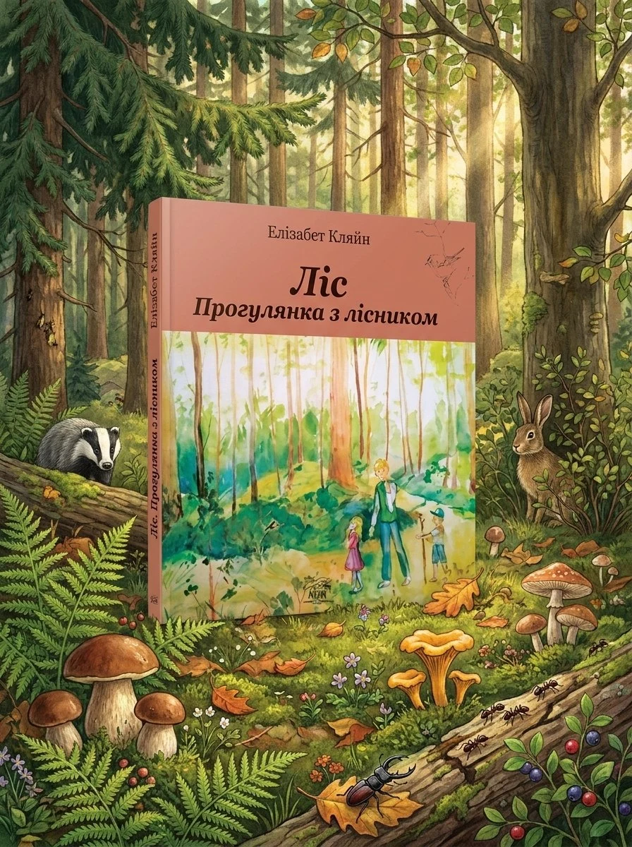 Ліс. Прогулянка з лісником — Ліза Кляйн, обкладинка