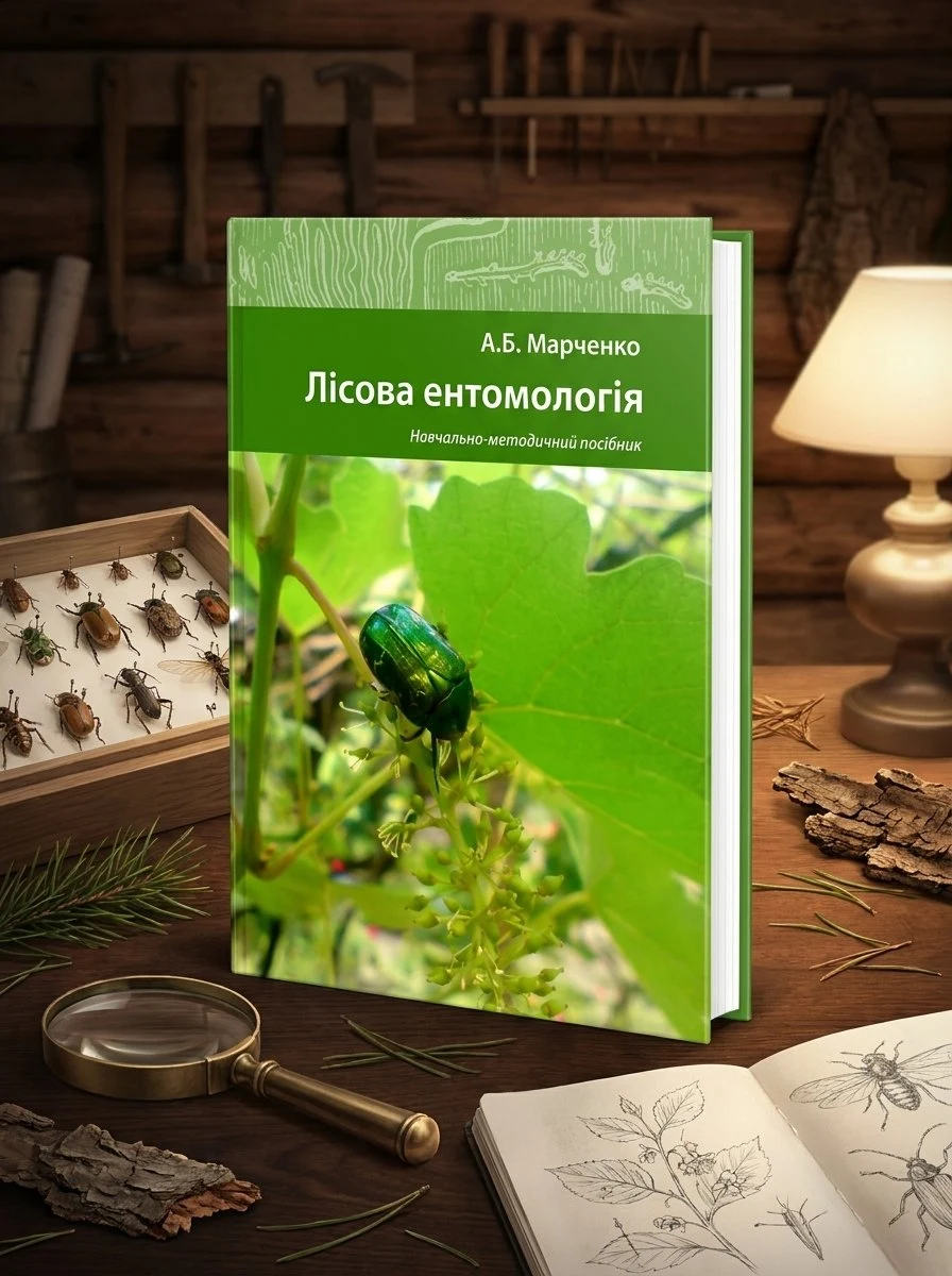 Лісова ентомологія — Марченко А.Б., обкладинка