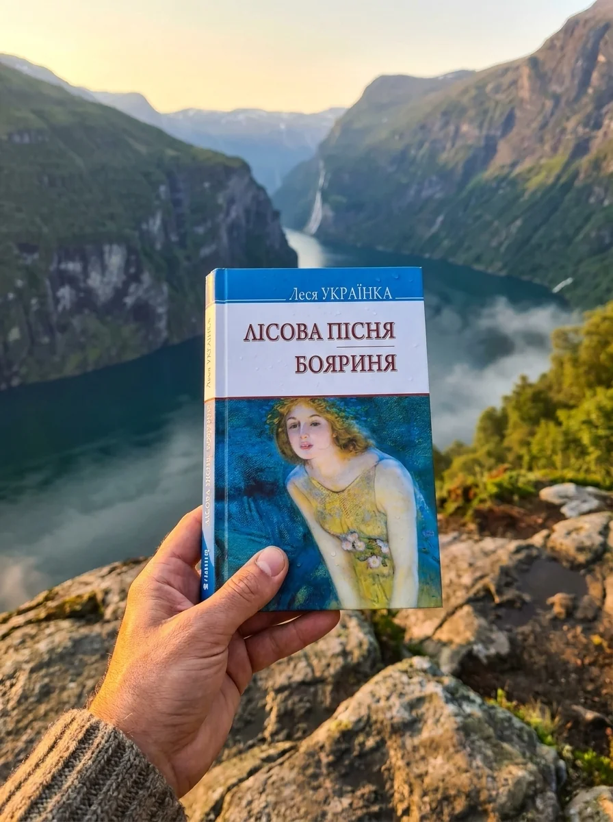 Лісова пісня. Бояриня — Леся Українка, обкладинка