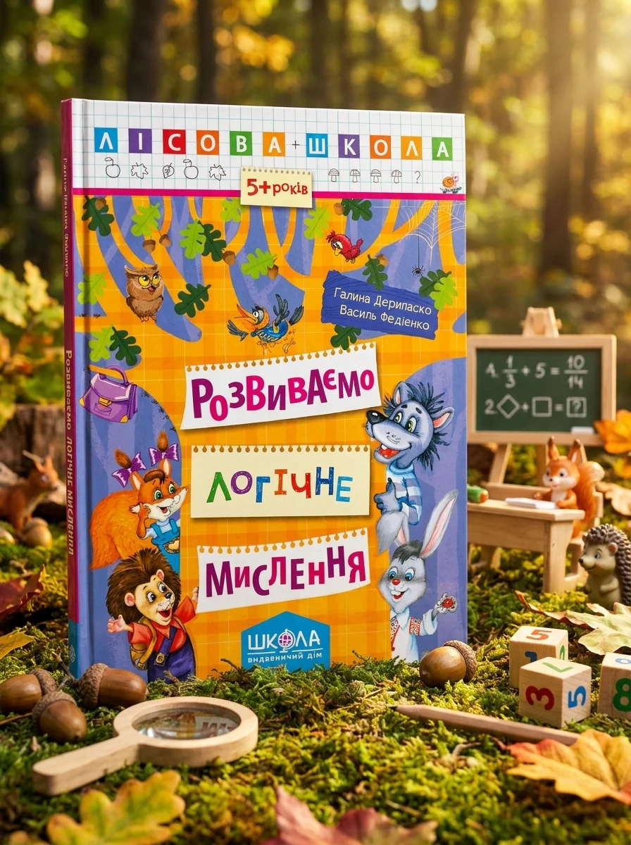 Лісова школа. Розвиваємо логічне мислення. 5+ років — фото 2