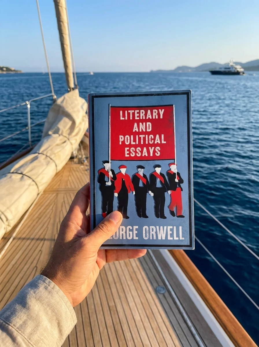 Literary and Political Essays — George Orwell, обкладинка