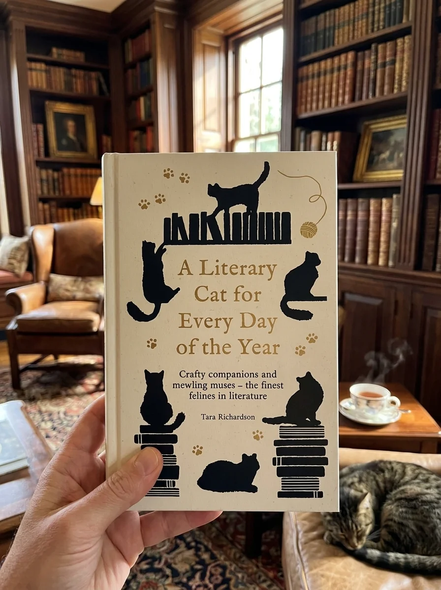 Literary Cat for Every Day of the Year — Tara Richardson, обкладинка