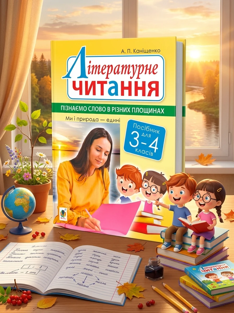 Літературне читання. 3-4 класи. Пізнаємо слово в різних площинах. Ми і природа єдині