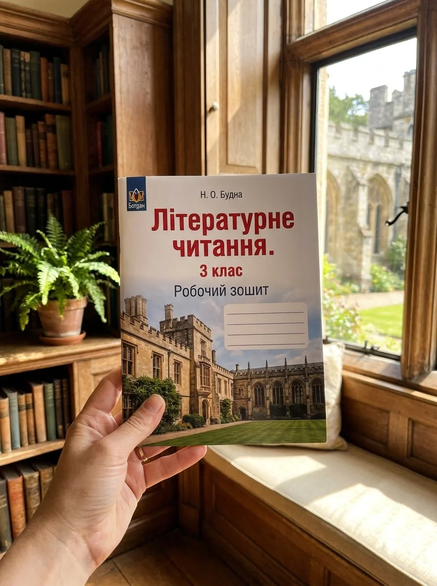 Літературне читання. 3 клас. Робочий зошит до підручника Вашуленко М.С. — Наталя Будна, обкладинка