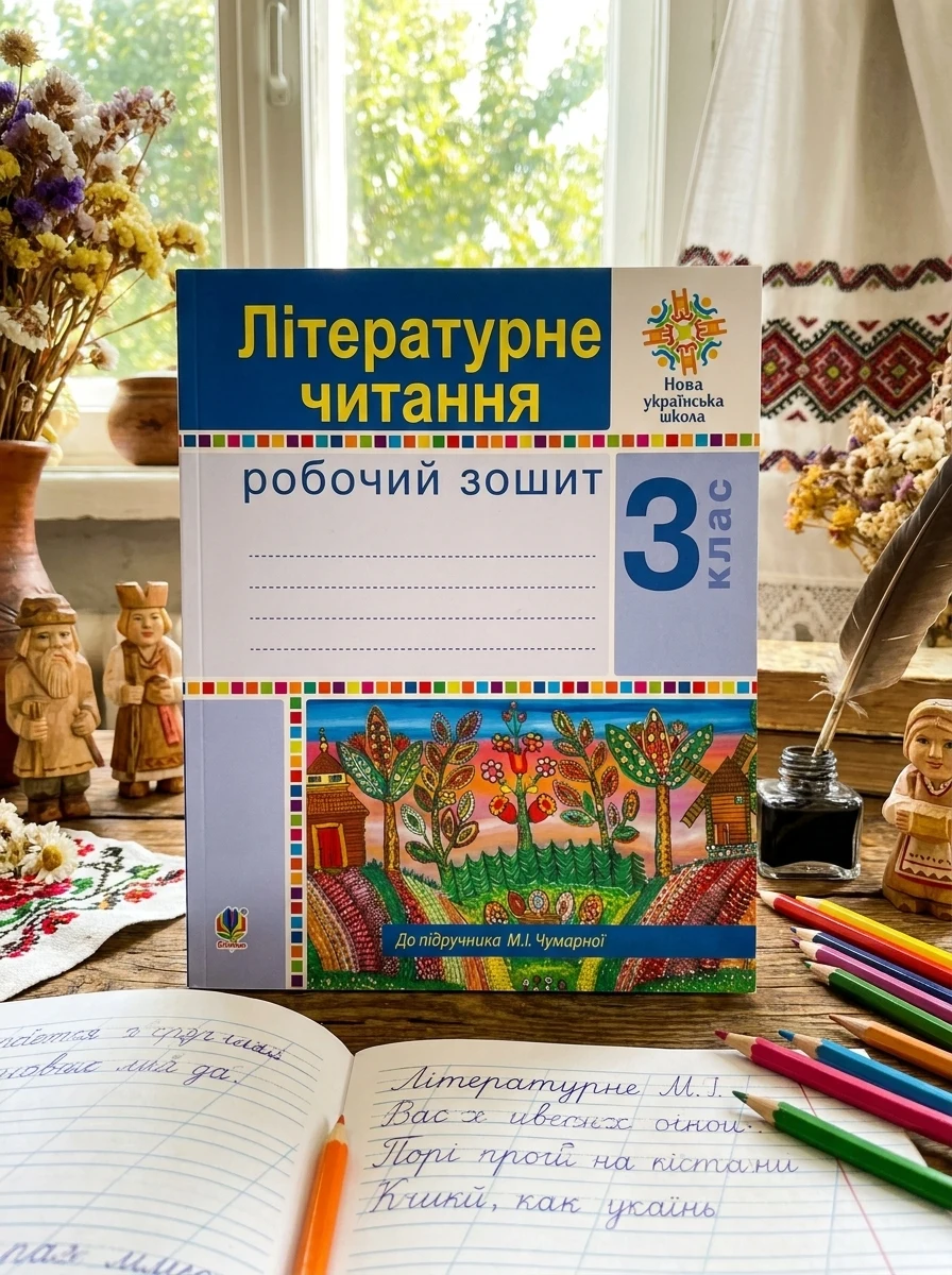 Літературне читання. 3 клас. Робочий зошит — Вивчення мов