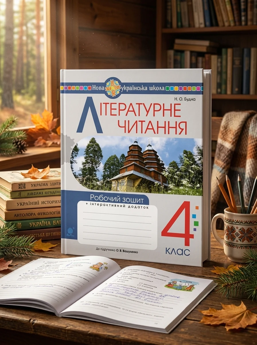 Літературне читання. 4 клас. Робочий зошит (до підручника О.В. Вашуленко «Українська мова та читання». 4 клас. Частина 2) — Вивчення мов
