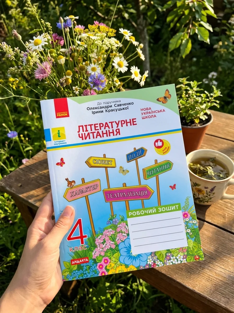 Літературне читання. 4 клас. Робочий зошит. До підручника Олександри Савченко, Ірини Красуцької