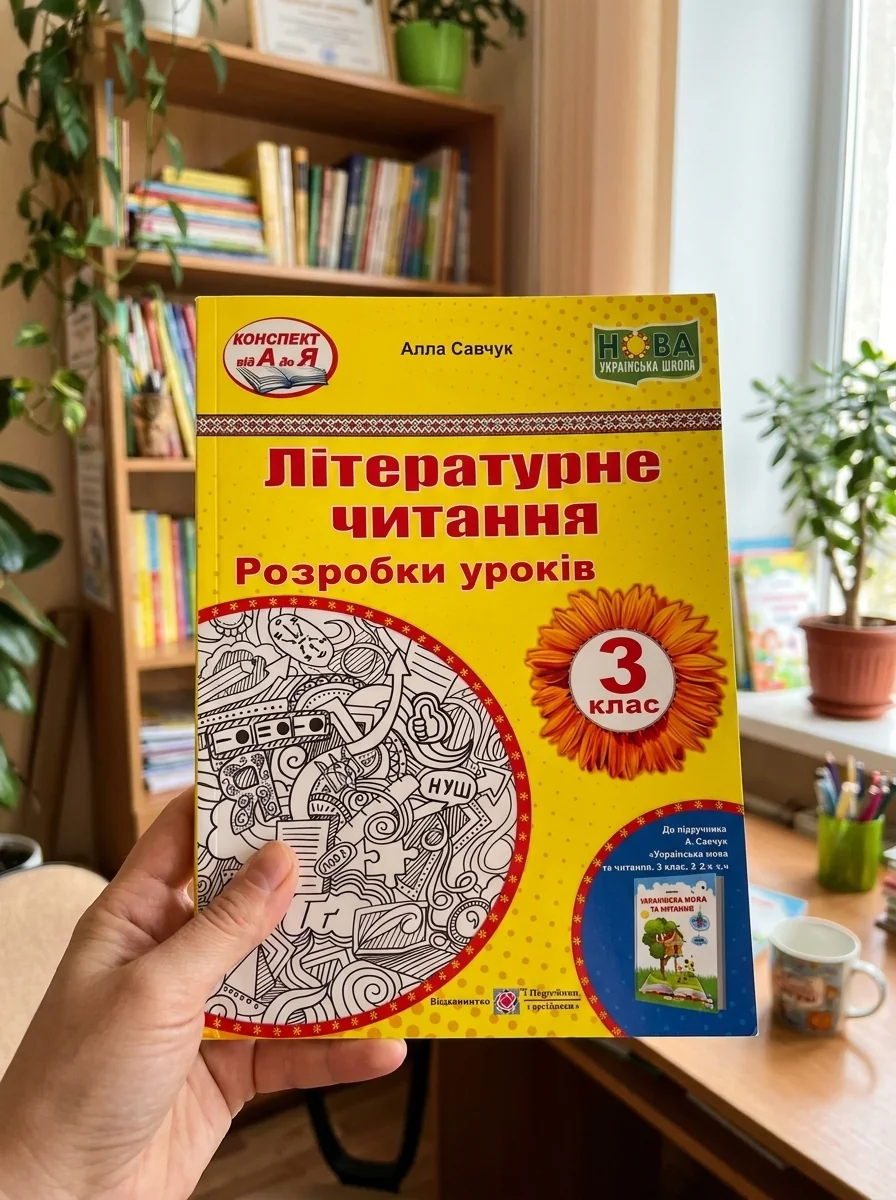 Літературне читання. Розробки уроків 3 клас (до підручника А.Савчука) НУШ — Навчальна література
